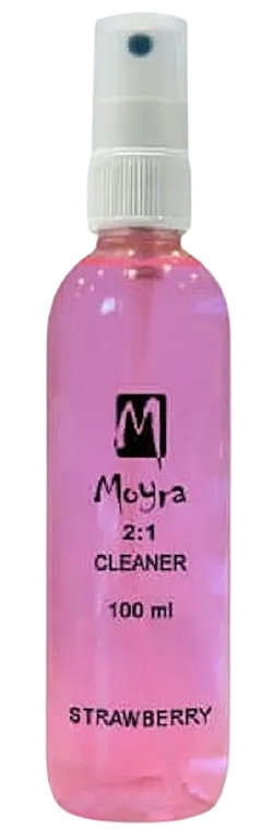 Strawberry Nail Cleaner - Moyra 2:1 Cleaner Strawberry — photo N1