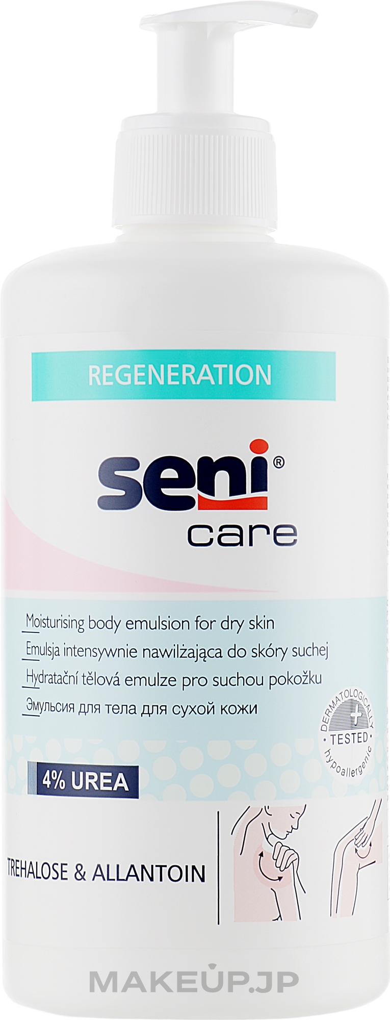 Body Emulsion for Dry Skin - Seni Care Regeneration Body Emulsion — photo 500 ml