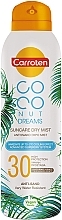 Fragrances, Perfumes, Cosmetics Sunscreen Body Mist - Carroten Coconut Dreams Suncare Dry Mist Spray SPF30