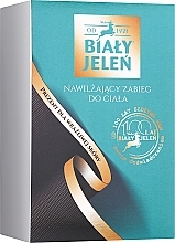 Fragrances, Perfumes, Cosmetics Set - Bialy Jelen Moisturizing Body Treatment (sh/gel/300ml + body/balm/200ml)