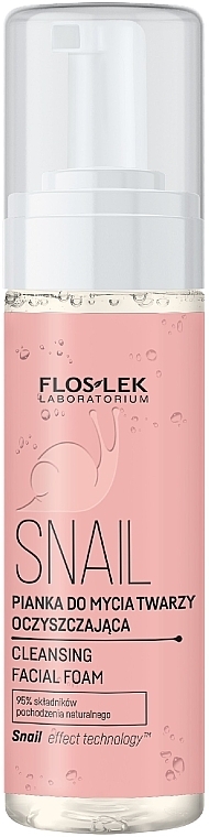 フェイスクレンジングフォーム - Floslek Snail Cleansing Facial Foam — photo N1