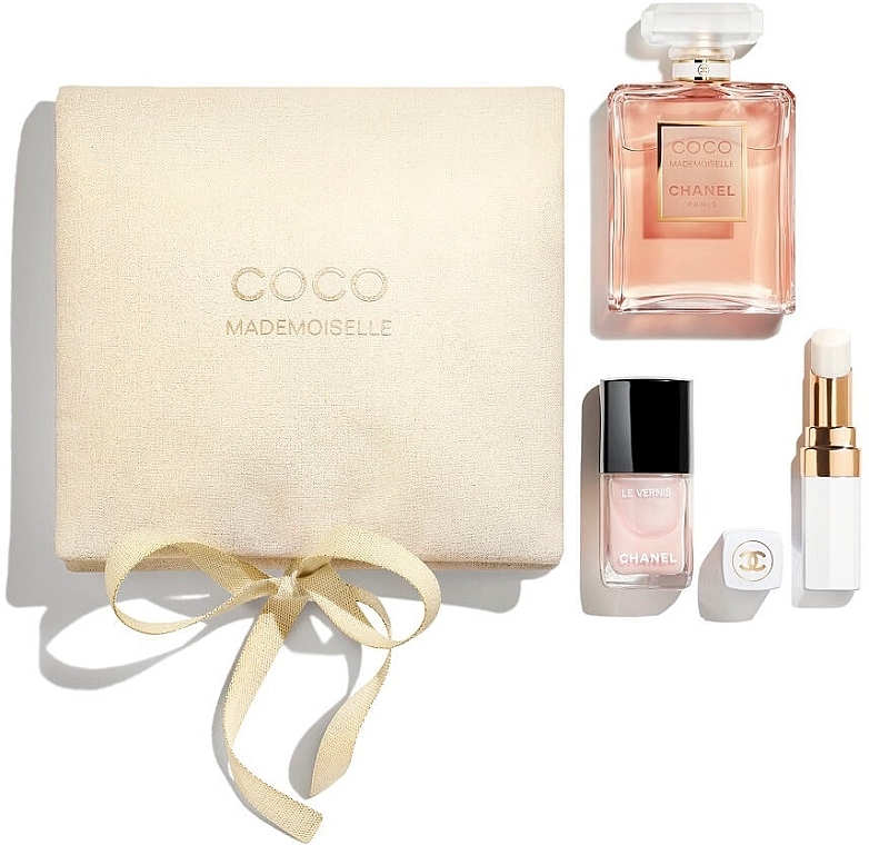 Chanel Coco Mademoiselle - Set (edp/50ml+lip/balm/3.5g+ nail/polish/13ml) — photo N1