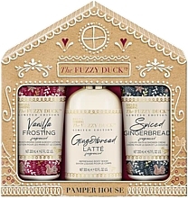 Set - Baylis & Harding The Fuzzy Duck Winter Wonderland Festival Luxury Body Care Gift Set (sh/gel/300 ml + lot/200 ml + sh/cr/200 ml) — photo N2