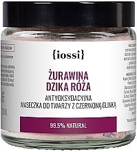 Fragrances, Perfumes, Cosmetics Face Mask "Cranberry and Wild Rose" - Iossi Face Mask