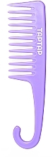 Comb with Handle, purple - Taptap — photo N3
