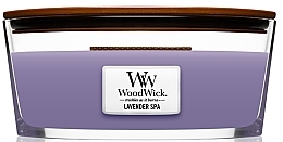 Fragrances, Perfumes, Cosmetics Scented Candle in Glass - Woodwick Candle Lavender Spa