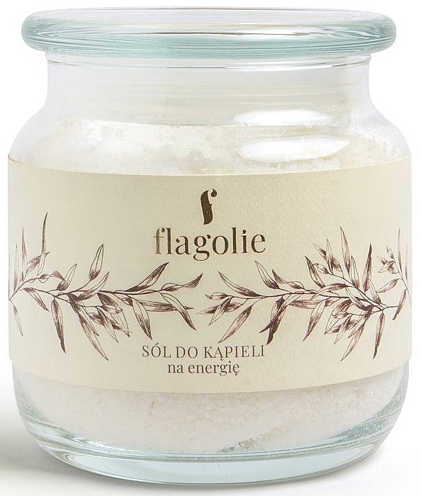 Bath Salt with Essential Eucalyptus Oil - Flagolie — photo N1