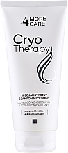 Micellar Shampoo for Damaged & Dull Hair - More4Care Cryo Therapy Shampoo — photo N2