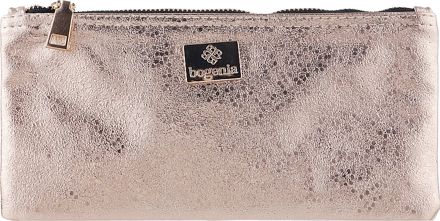 Golden Makeup Bag, BG207 - Bogenia — photo N1