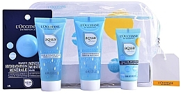 Fragrances, Perfumes, Cosmetics Set - L'Occitane Aqua Reotier (clins/gel/40ml + essence/40ml + f/cr/20ml)