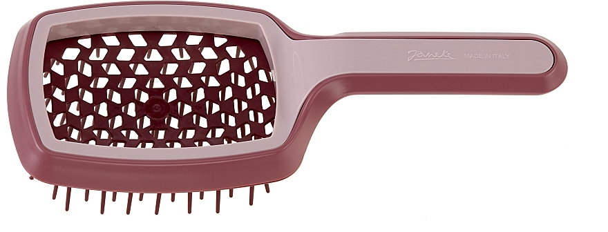 Hair Brush, pink - Janeke Curvy M Extreme Volume Vented Brush — photo N2