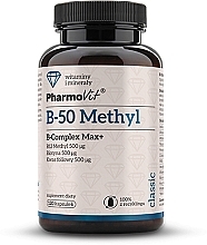 Dietary Supplement 'B Vitamins' - Pharmovit Classic B-50 Methyl B-complex — photo N1
