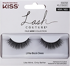 False Lashes - Kiss Lash Couture Faux Mink Collection Little Black Dress — photo N2