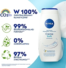 Shower Care Gel "Moisturizing and Care" - NIVEA Bath Care Creme Soft Shower Gel — photo N6