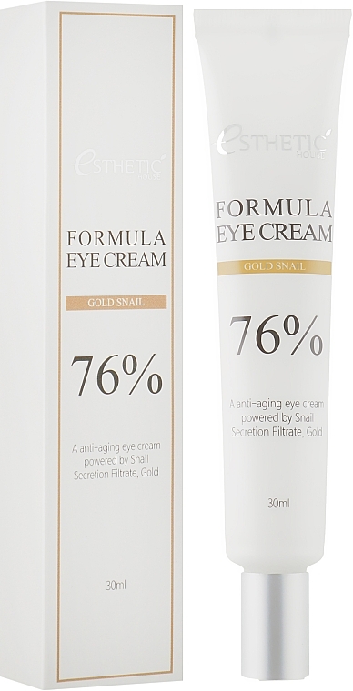 Gold Snail Anti-Aging Eye Cream - Esthetic House Formula Eye Cream Gold Snail 76% — photo N1