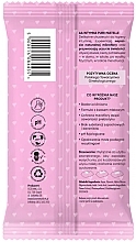 Intimate Wash Wipes 'Softness & Microflora Protection', 15 pcs - AA Intimate Pure Pastels Delicate Wipes — photo N2