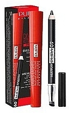 Fragrances, Perfumes, Cosmetics Set - Pupa Diva's Kit (Mascara/10ml + pencil/0.8g)