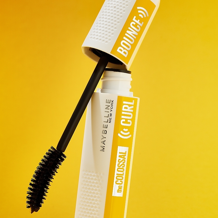 Extra Black Mascara - Maybelline New York Colossal Curl Bounce — photo N3
