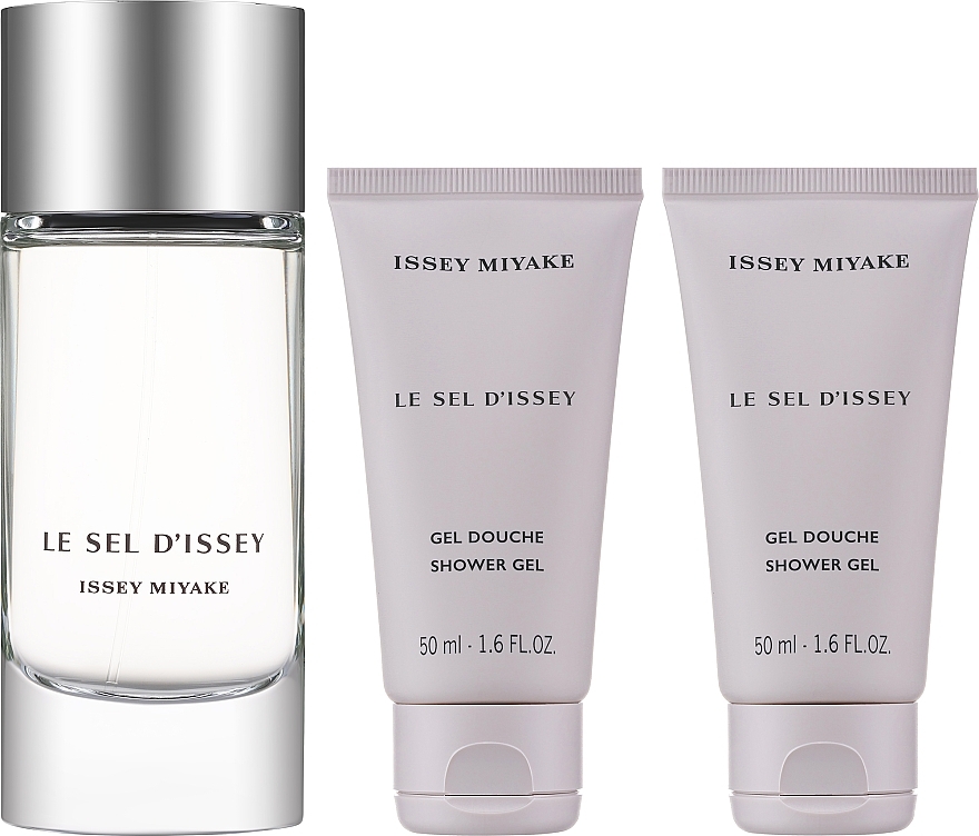 Issey Miyake Le Sel D'Issey - キット (edt/100ml + sh/gel/2x50ml)	 — photo N2