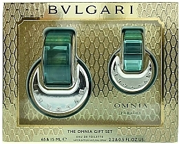 Fragrances, Perfumes, Cosmetics Bvlgari Omnia Paraiba - Set (edt/65ml + edt/mini/15ml)