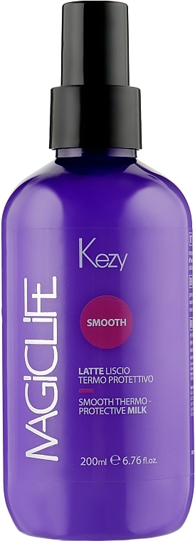 Smoothing Thermal Protective Hair Milk - Kezy Magic Life Smooth Thermo-Protective Milk — photo N1