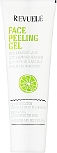 Fragrances, Perfumes, Cosmetics Face Peeling Gel - Revuele Face Peeling Gel with AHA Fruit Acids