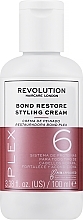 Hair Styling Cream - Makeup Revolution Plex 6 Bond Restore Styling Cream Restores, Strengthens & Conditions — photo N1