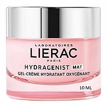 Fragrances, Perfumes, Cosmetics Moisturizing Cream Gel for Normal & Combination Skin - Lierac Hydragenist Mat Cream-Gel (mini size)