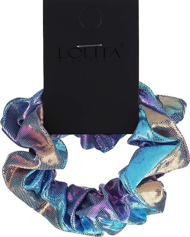 Hair Tie Set, multi-colored 2, reflective - Lolita Accessories Holo — photo N1