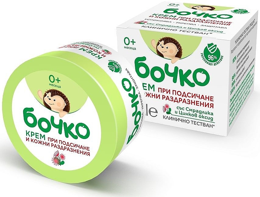 Zinc Oxide Cream for Cuts & Irritations - Bochko Baby Cream Wheezing And Skin Irritations Sumac — photo N1