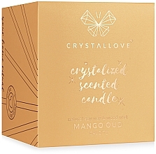 Calcite, Mango & Oud Soy Candle - Crystallove Soy Candle with Calcite Mango Oud — photo N8