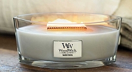 Hearthwick Ellipse Candle - WoodWick Warm Wool — photo N3