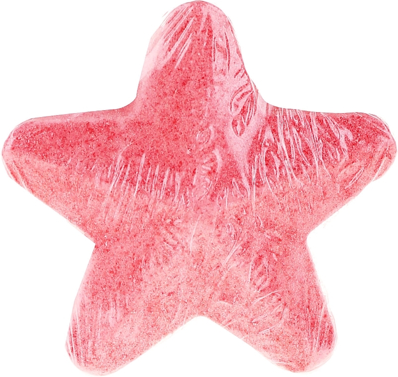 Bath Fizzer Star, peach - IDC Institute Bath Fizzer Star — photo N1