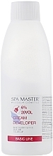 Fragrances, Perfumes, Cosmetics Oxidant Cream 6% - Spa Master Cream Developer 20 Vol