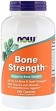 Dietary Supplement "Bone Strength", 240 capsules - Now Foods Bone Strength — photo N1