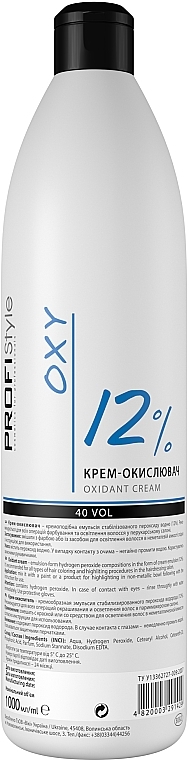 Cream Developer 12% - Profi style — photo N1