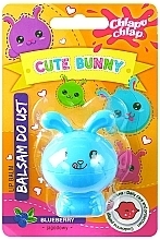 Cute Bunny Lip Balm, blueberry - Chlapu Chlap Blueberry Lip Balm — photo N1