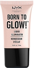 Highlighter - NYX Professional Makeup Born To Glow Liquid Illuminator — photo N1