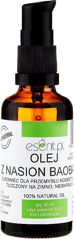 Baobab Essential Oil - Esent — photo N1