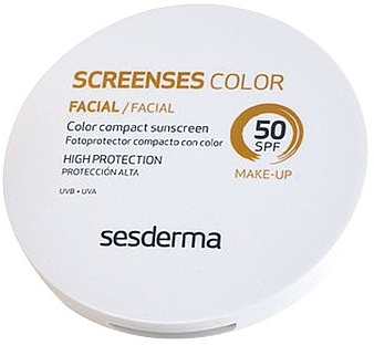 Sunscreen Foundation, light - SesDerma Laboratories Screen Ses Compact SPF 50 Light — photo N2