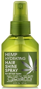 Hair Shine Spray - Giovanni Hemp Hydrating Hair Shine Spray	 — photo N1