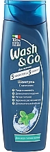 Fragrances, Perfumes, Cosmetics Menthol Shampoo for All Hair Types - Wash&Go