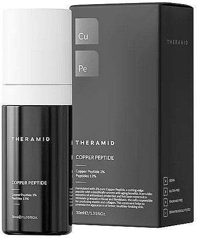 Anti-Aging Face Serum with Copper Peptides - Theramid Copper Peptide — photo N1