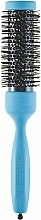 Thermal Brush with Nylon Bristles & Aluminum Tube, d32mm, blue - 3ME Mastery Soft Touch — photo N1