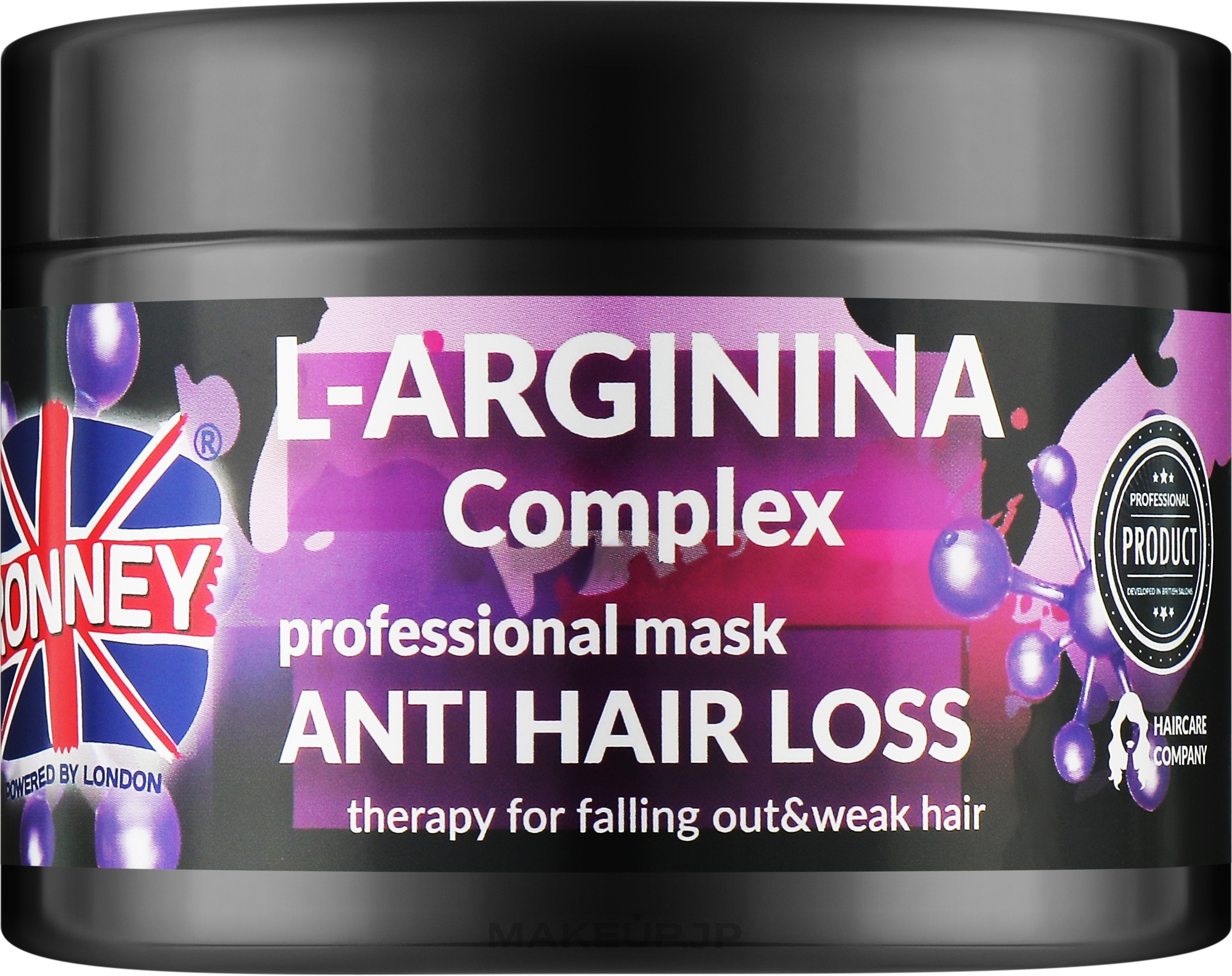 Hair Mask - Ronney L-Arginina Complex Anti-Hair Loss Therapy Mask — photo 300 ml