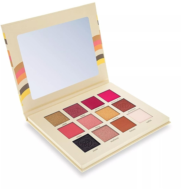 Eyeshadow Palette - Mad Beauty Disney The Lion King Circle Of Life Eyeshadow Palette — photo N2