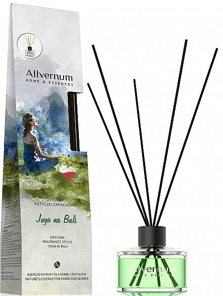 Yoga In Bali Reed Diffuser - Allverne Home&Essences Yoga In Bali — photo N1