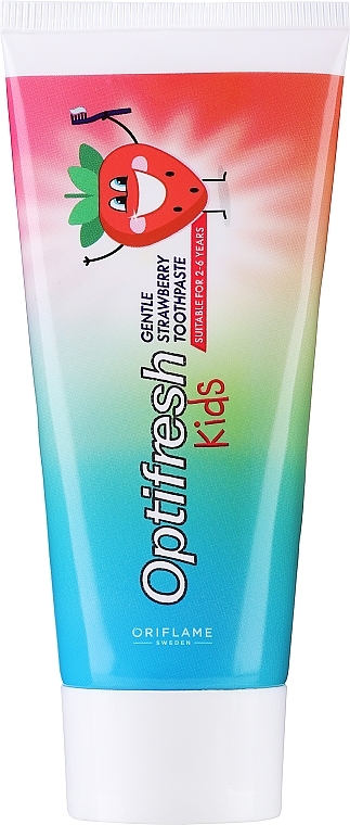 Kids Toothpaste with Strawberry Scent "Optifresh" - Oriflame Optifresh — photo N1