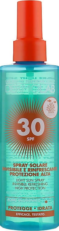 Sun Spray - Deborah Milano Dermolab Solar Invisible Solar Spray SPF30 — photo N1