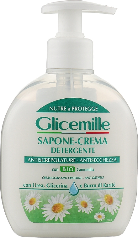 Liquid Cream Soap for Dry & Cracked Skin - Mirato Glicemille Cream Soap Anti Cracking-Anti Dryness — photo N1